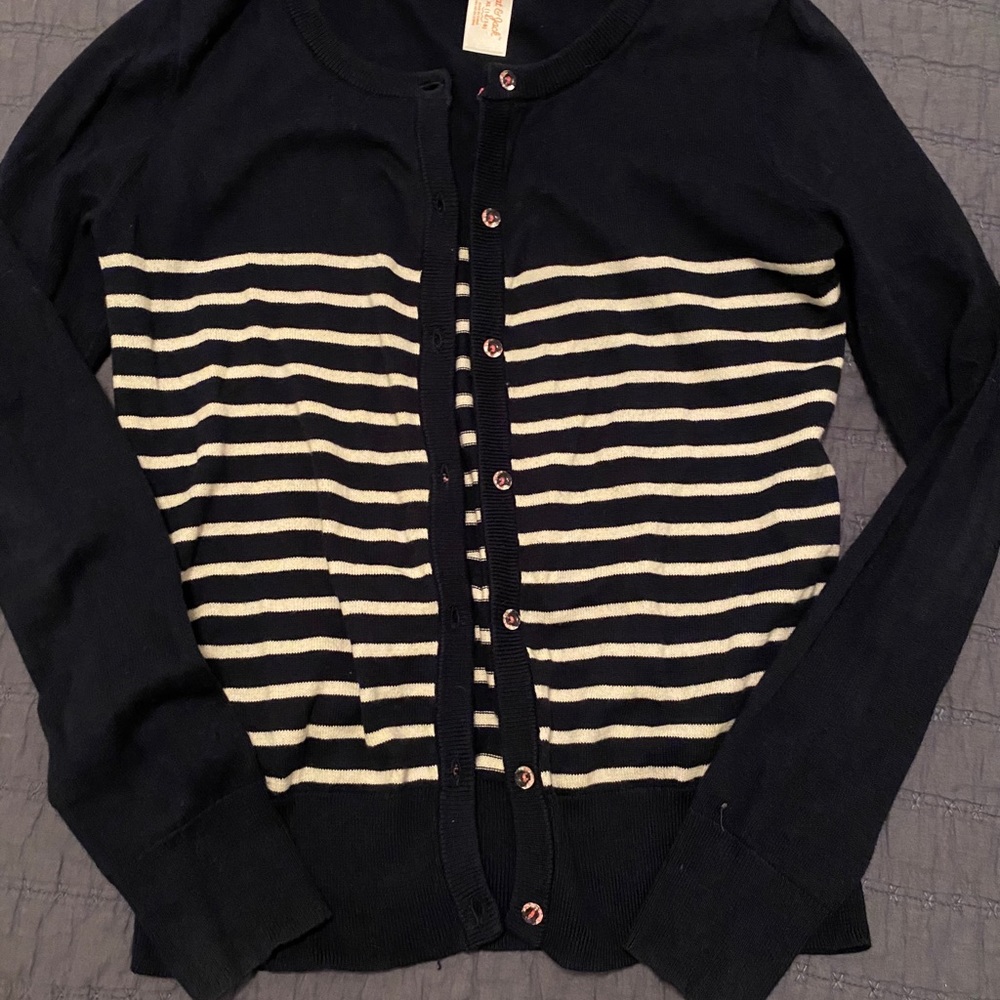 Cat and Jack button up sweater